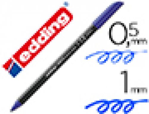 Marcador edding ponta fibra 1200 azul n.3 - ponta redonda 0.5 mm , Edding , 7280 , 4004764033232